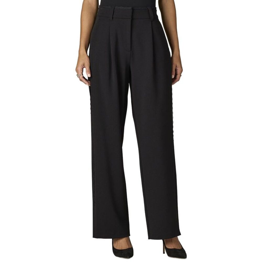 Wit & Wisdom Womens  Skyrise Relaxed Straight Trouser